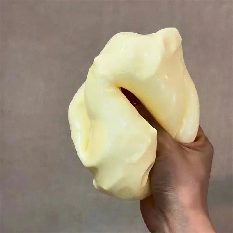 Jumbo Cheese Cube Squishy Stress Ball