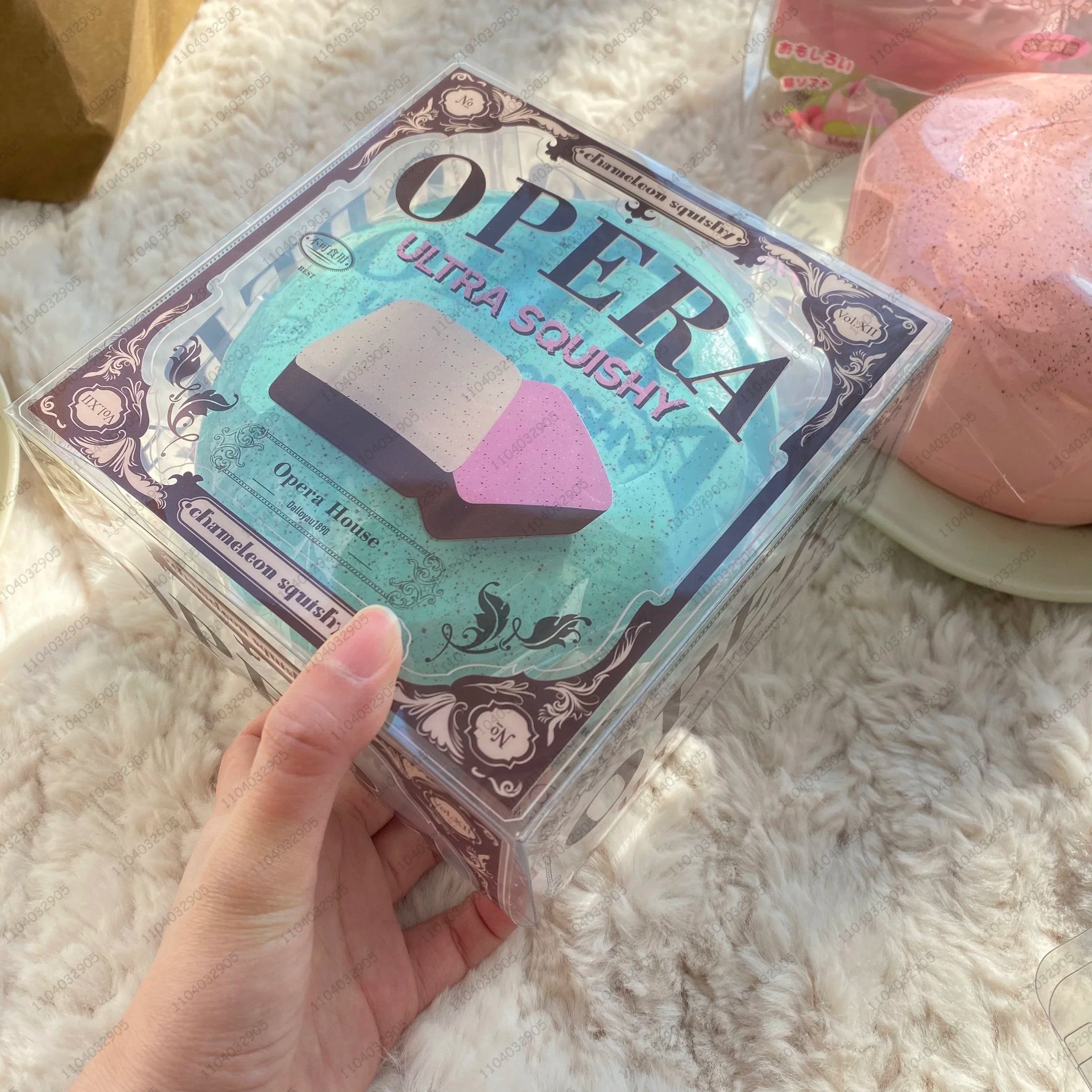 Jumbo Square Milk Cake Slow Rise Squishy