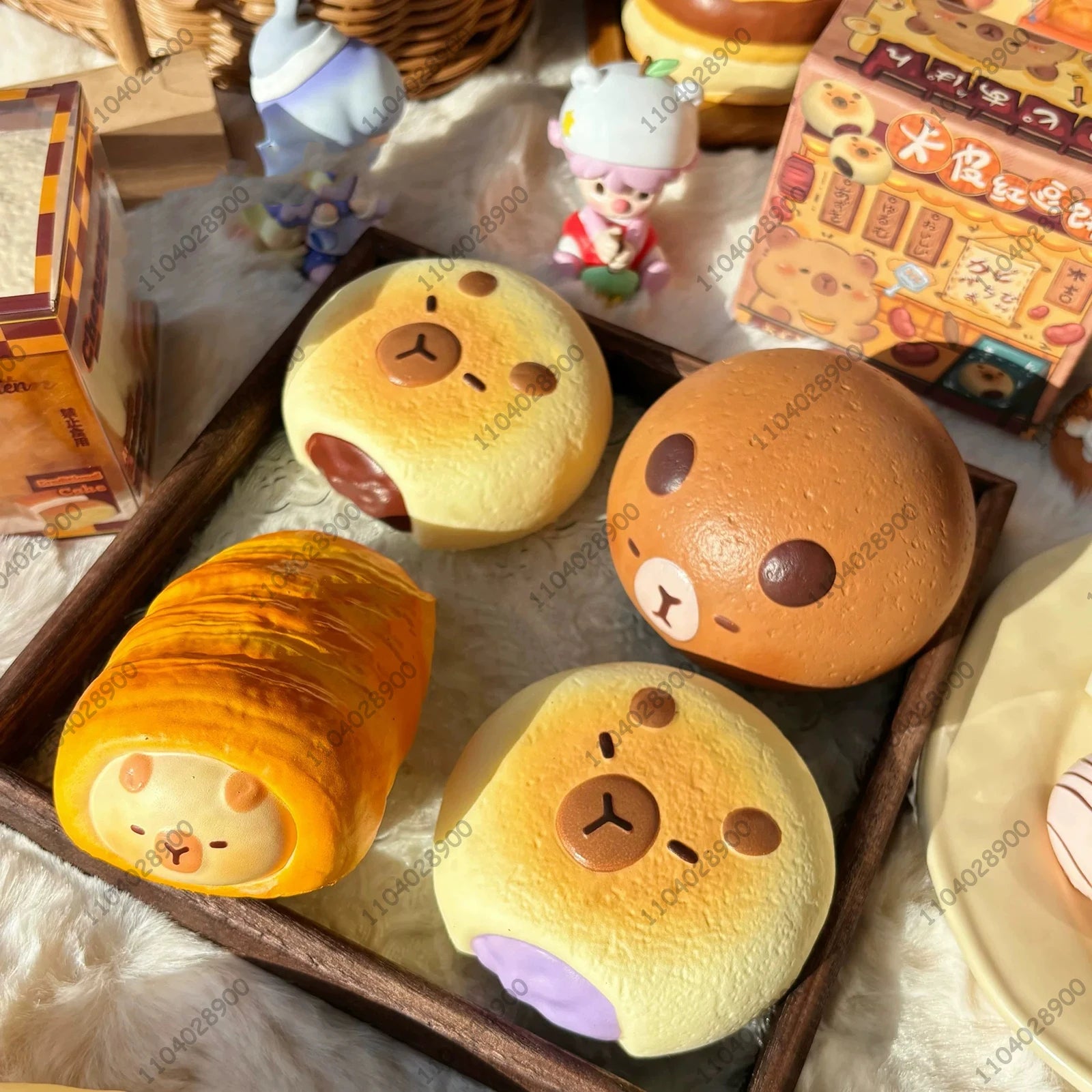 Capybara Bakery Slow Rise Squishy