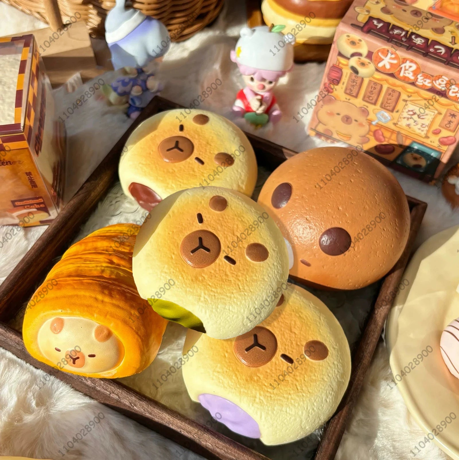 Capybara Bakery Slow Rise Squishy