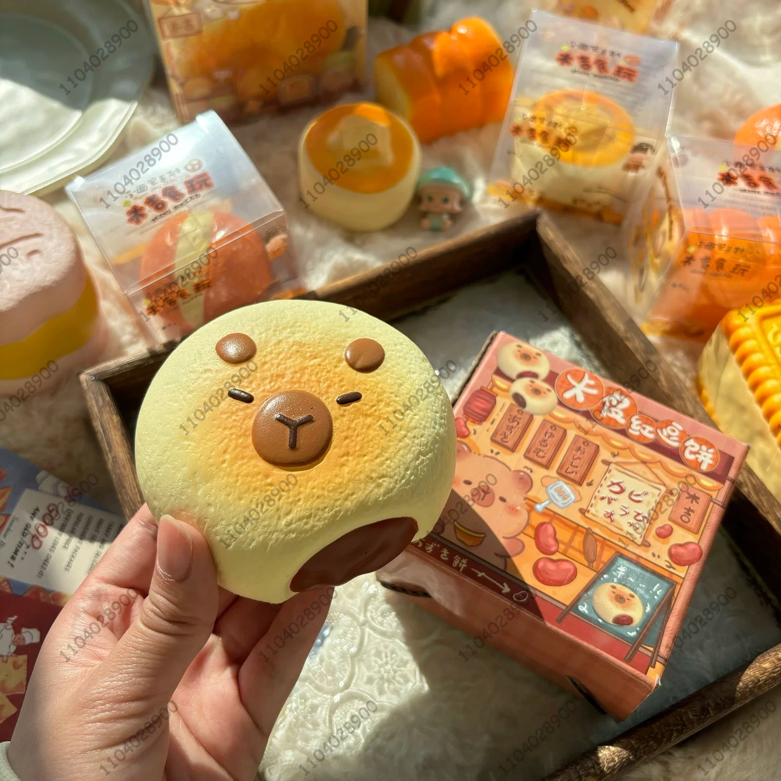 Capybara Bakery Slow Rise Squishy