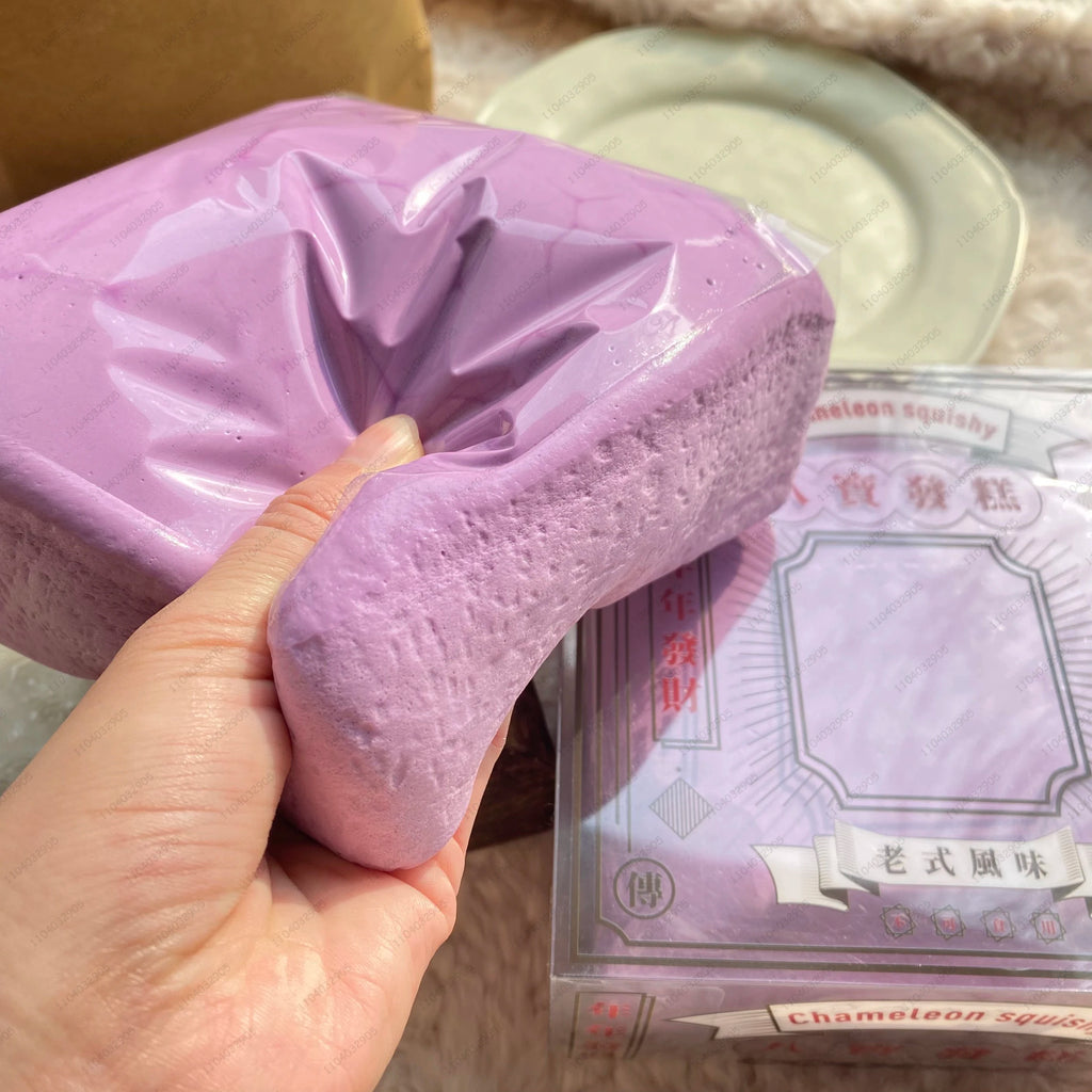 Jumbo Square Milk Cake Slow Rise Squishy