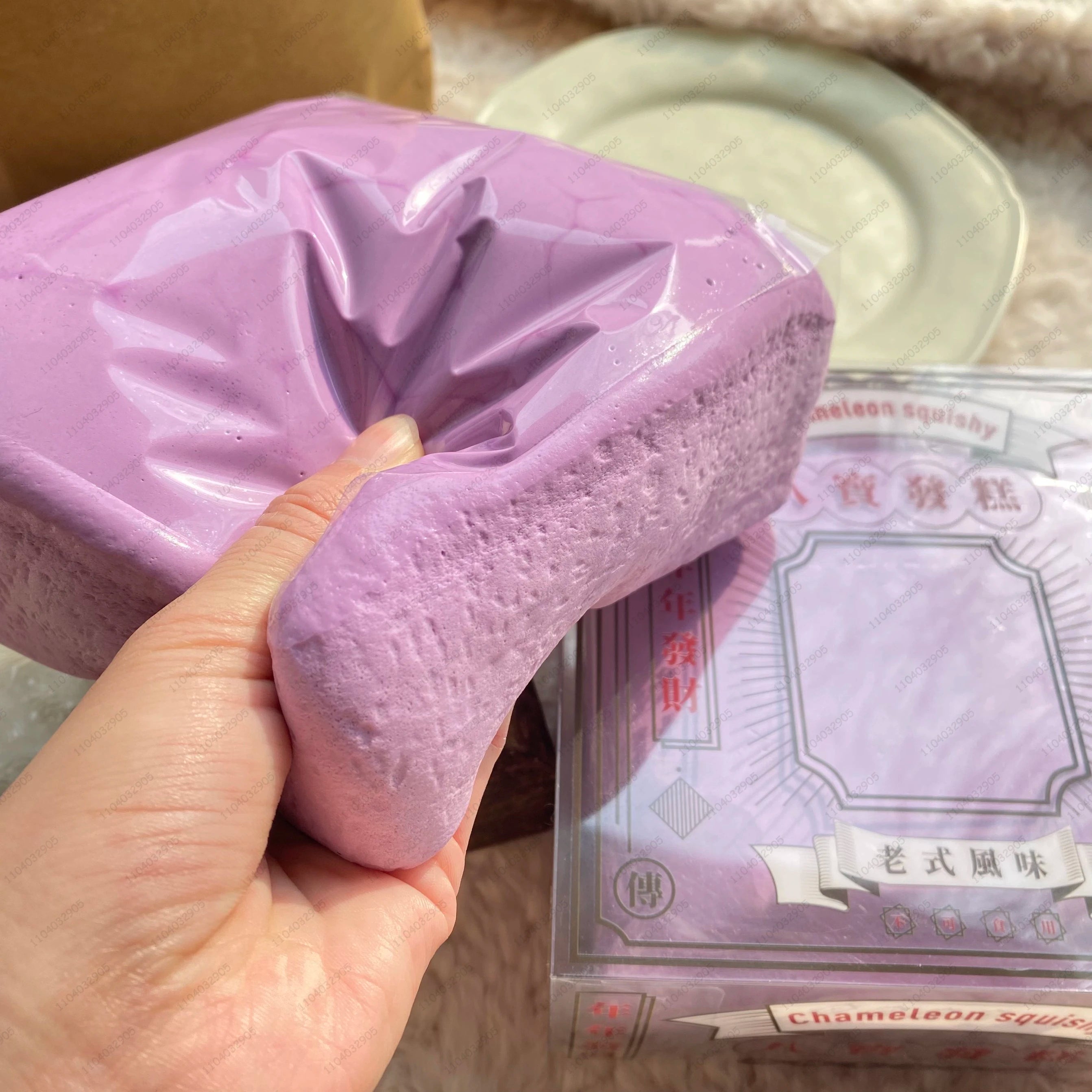 Jumbo Square Milk Cake Slow Rise Squishy