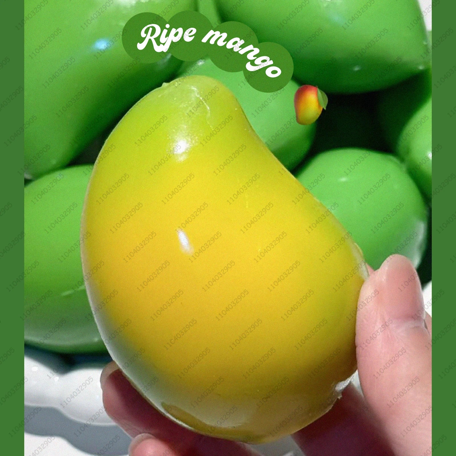 Colour-Changing Mango Squeeze Ball