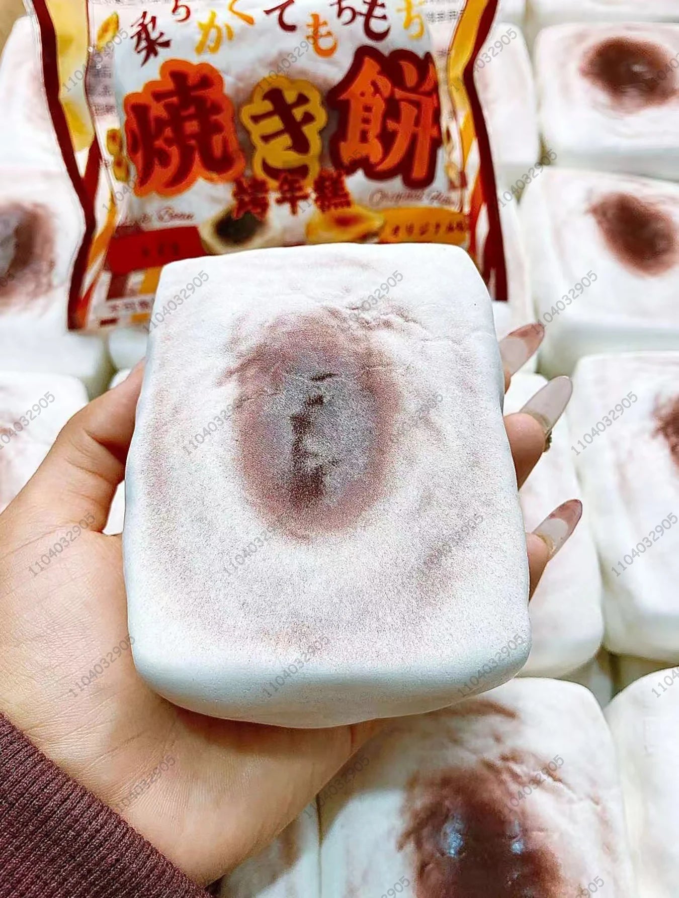 Red Bean Grilled Mochi Slow Rise Squishy