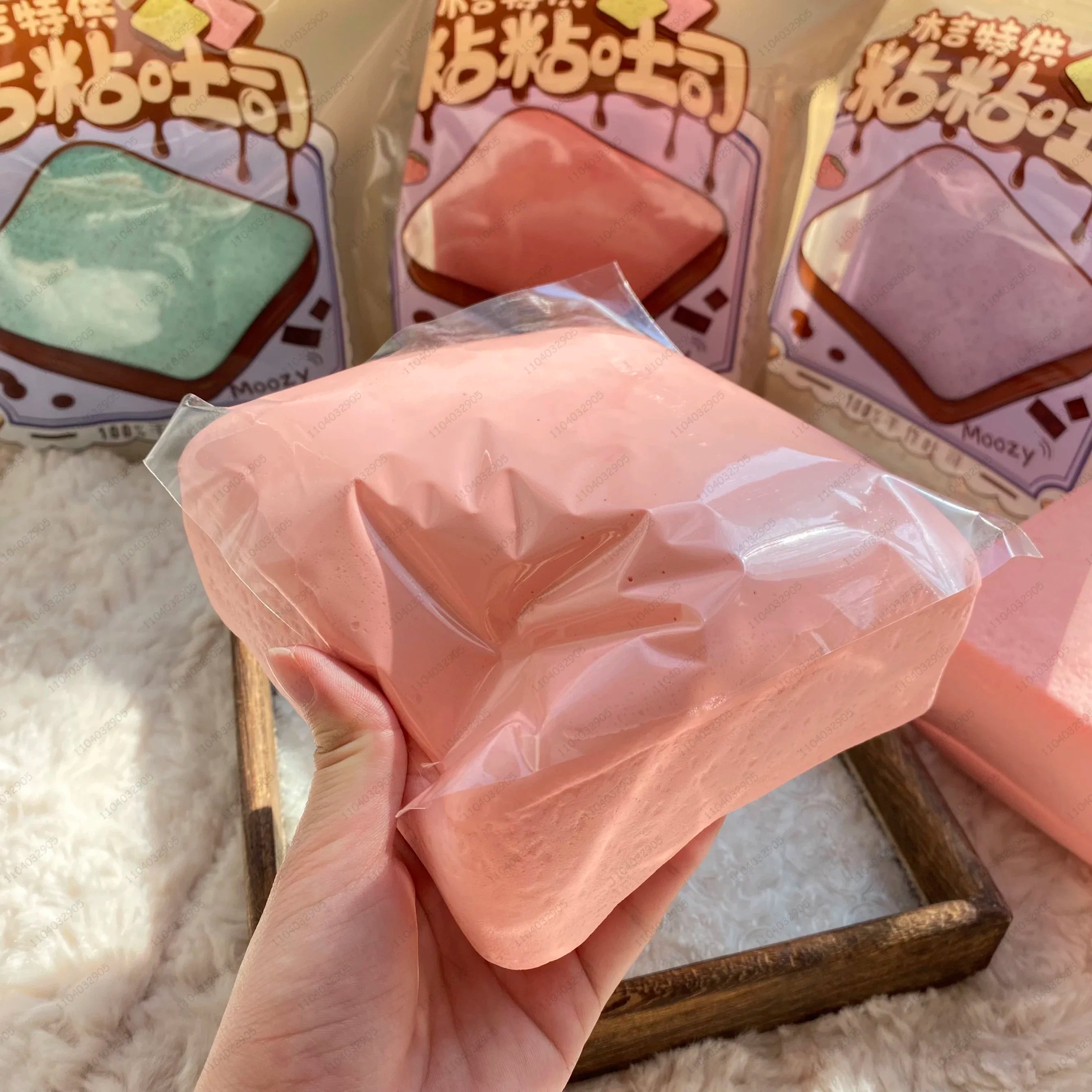 Jumbo Square Milk Cake Slow Rise Squishy