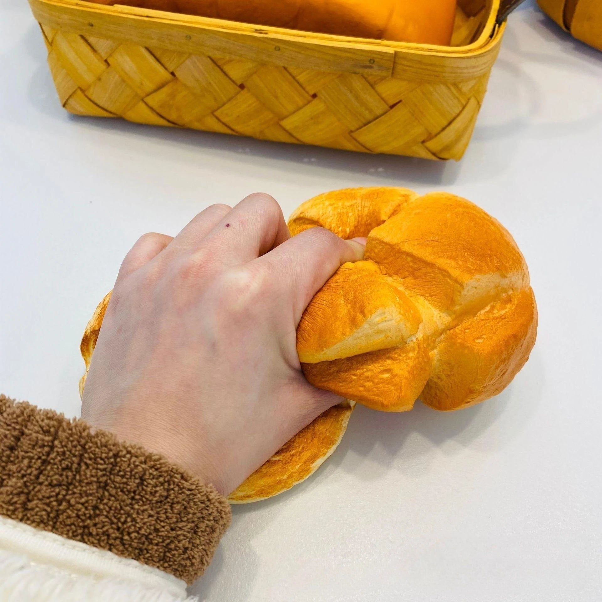 Oversized Pineapple Bun Slow Rise Squishy