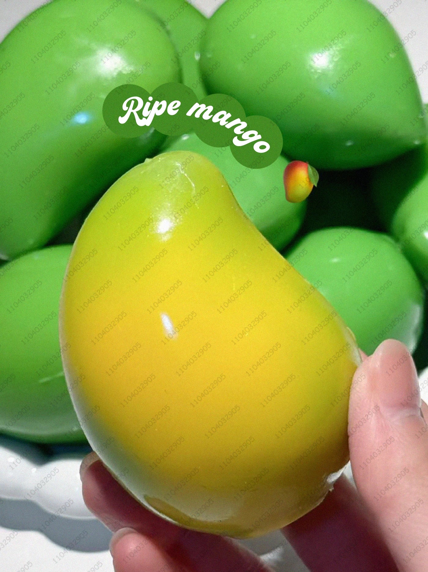 Colour-Changing Mango Squeeze Ball