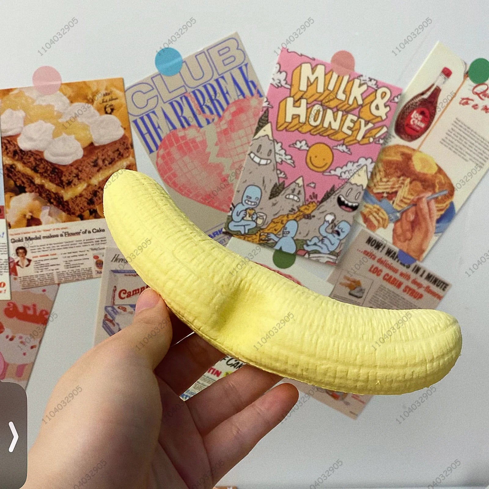 Banana Slow Rise Squishy