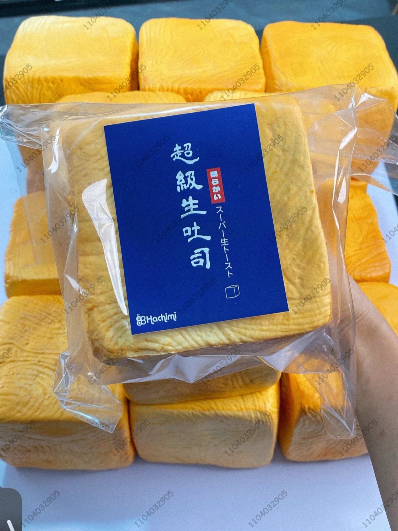 Big Raw Milk Toast Slow Rise Squishy