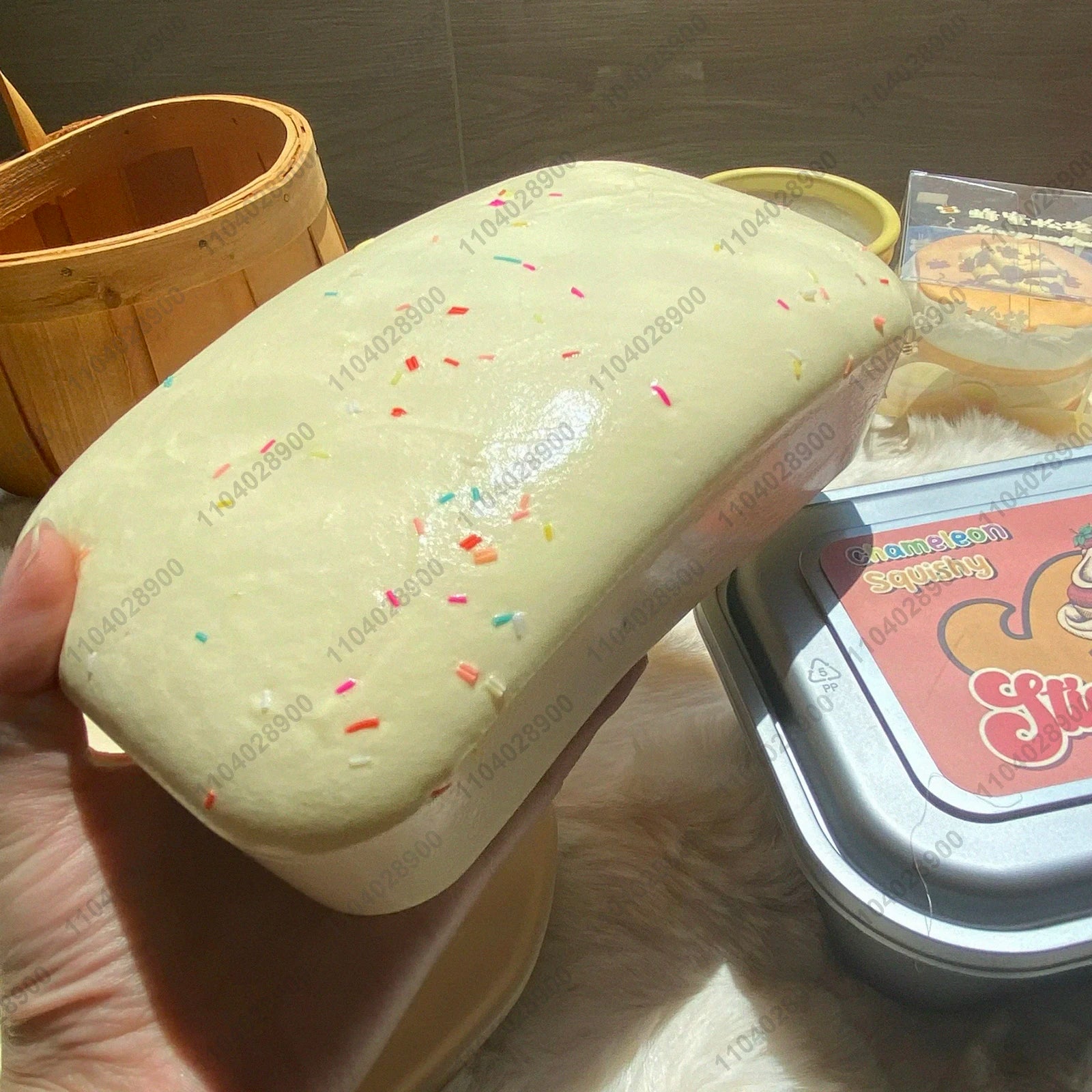 Butter Ice Cream Box Slow Rise Squishy