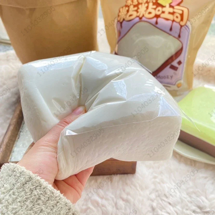 Jumbo Square Milk Cake Slow Rise Squishy
