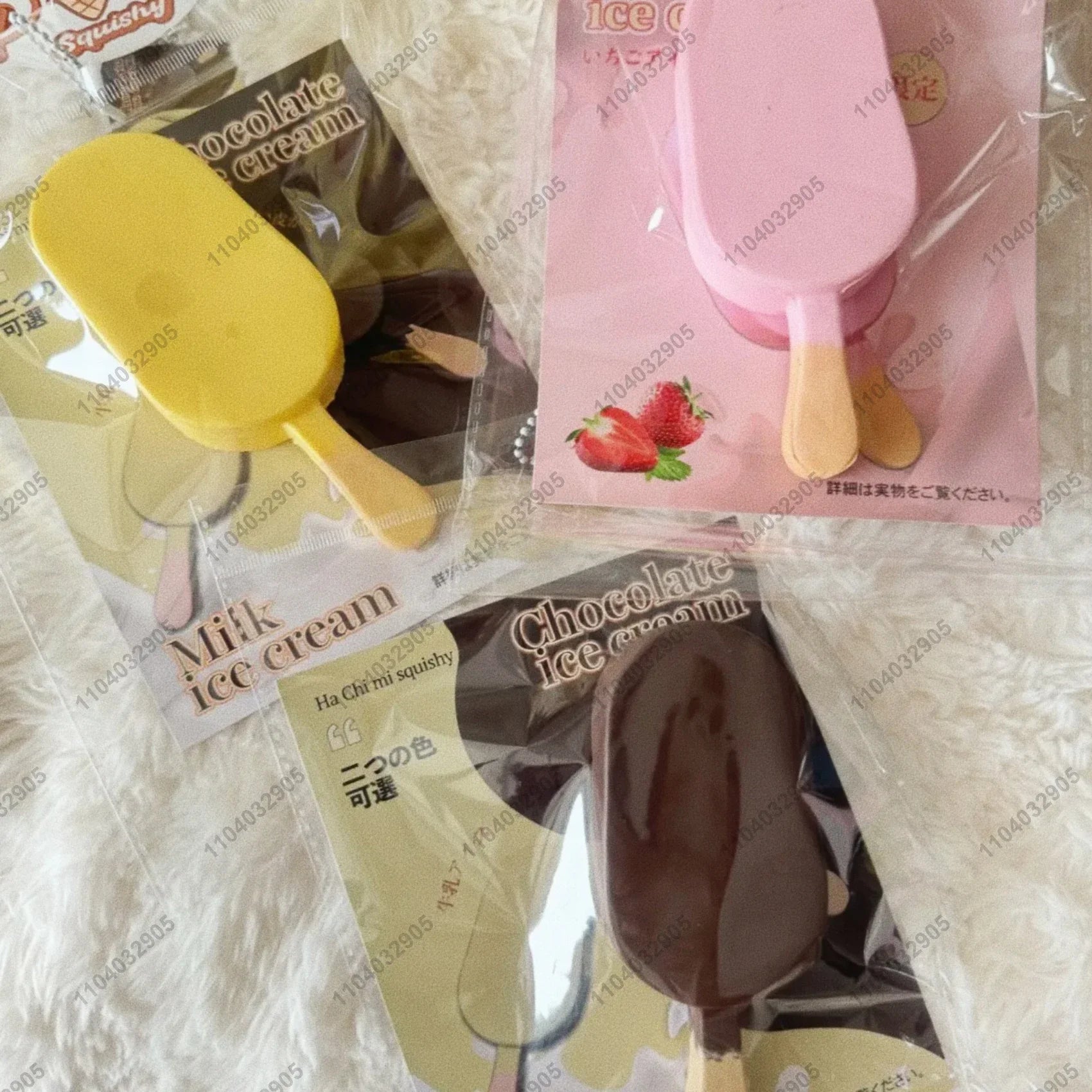 Ice Cream Popsicle Slow Rise Squishy