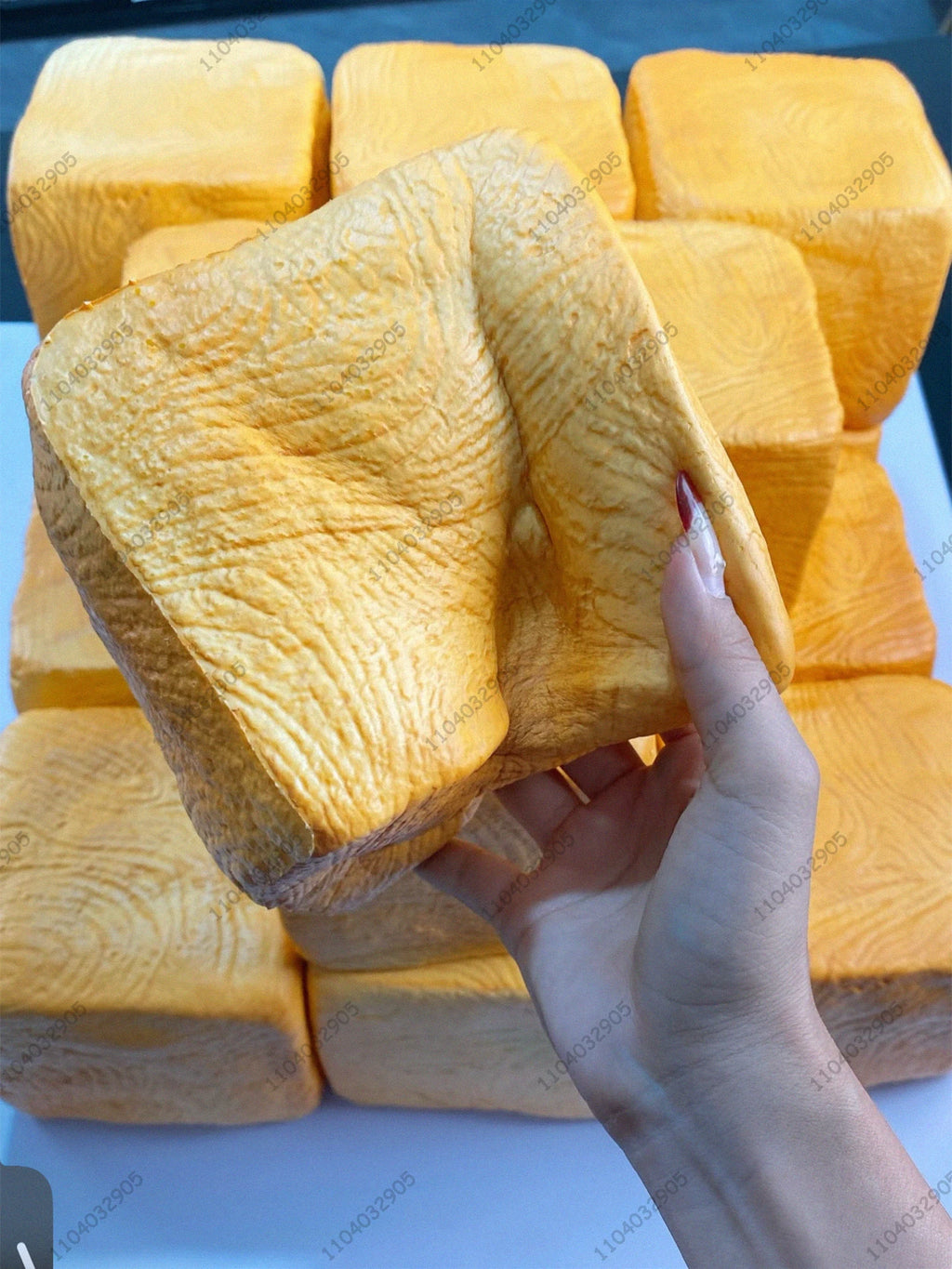 Big Raw Milk Toast Slow Rise Squishy