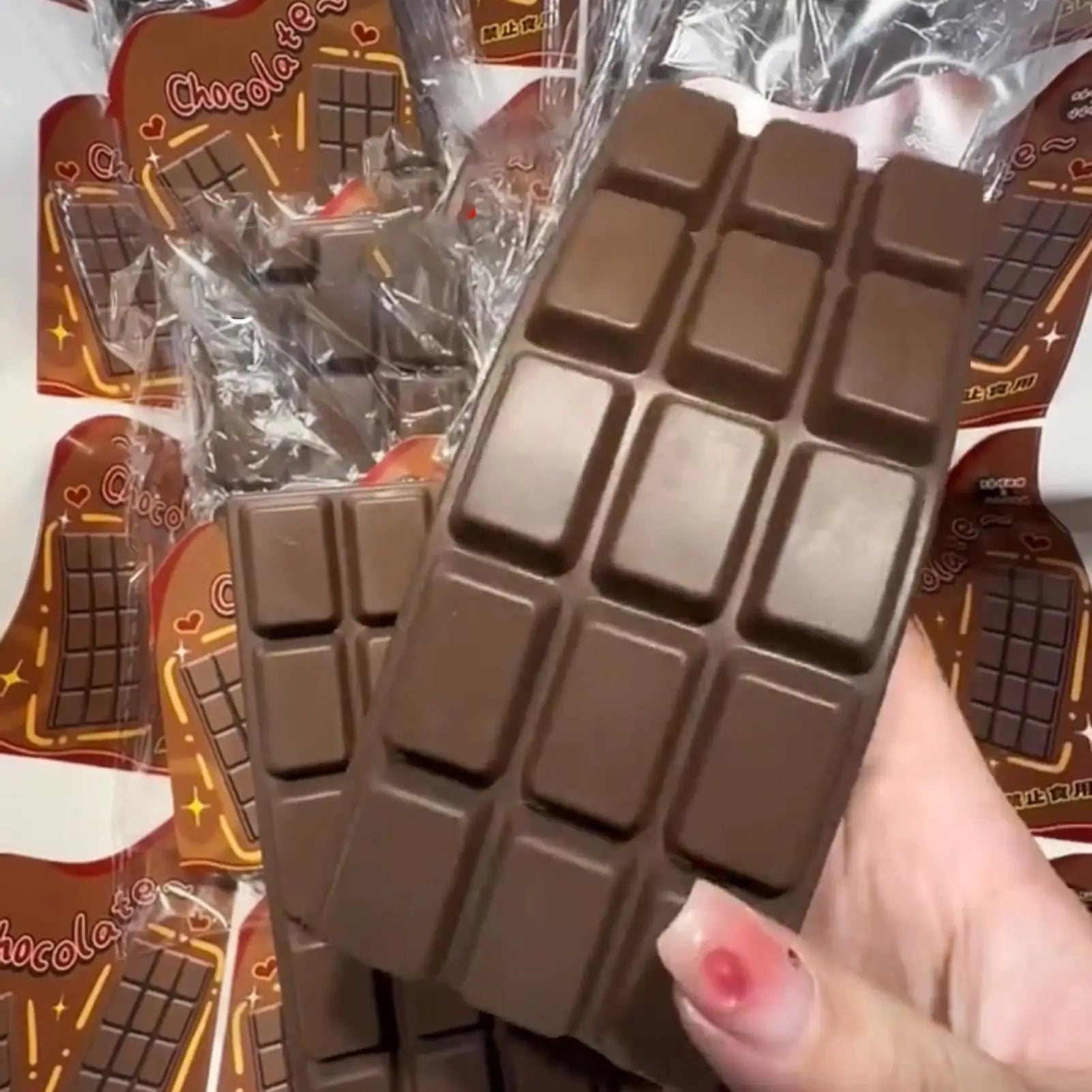 Big Chocolate Bar Slow Rise Squishy