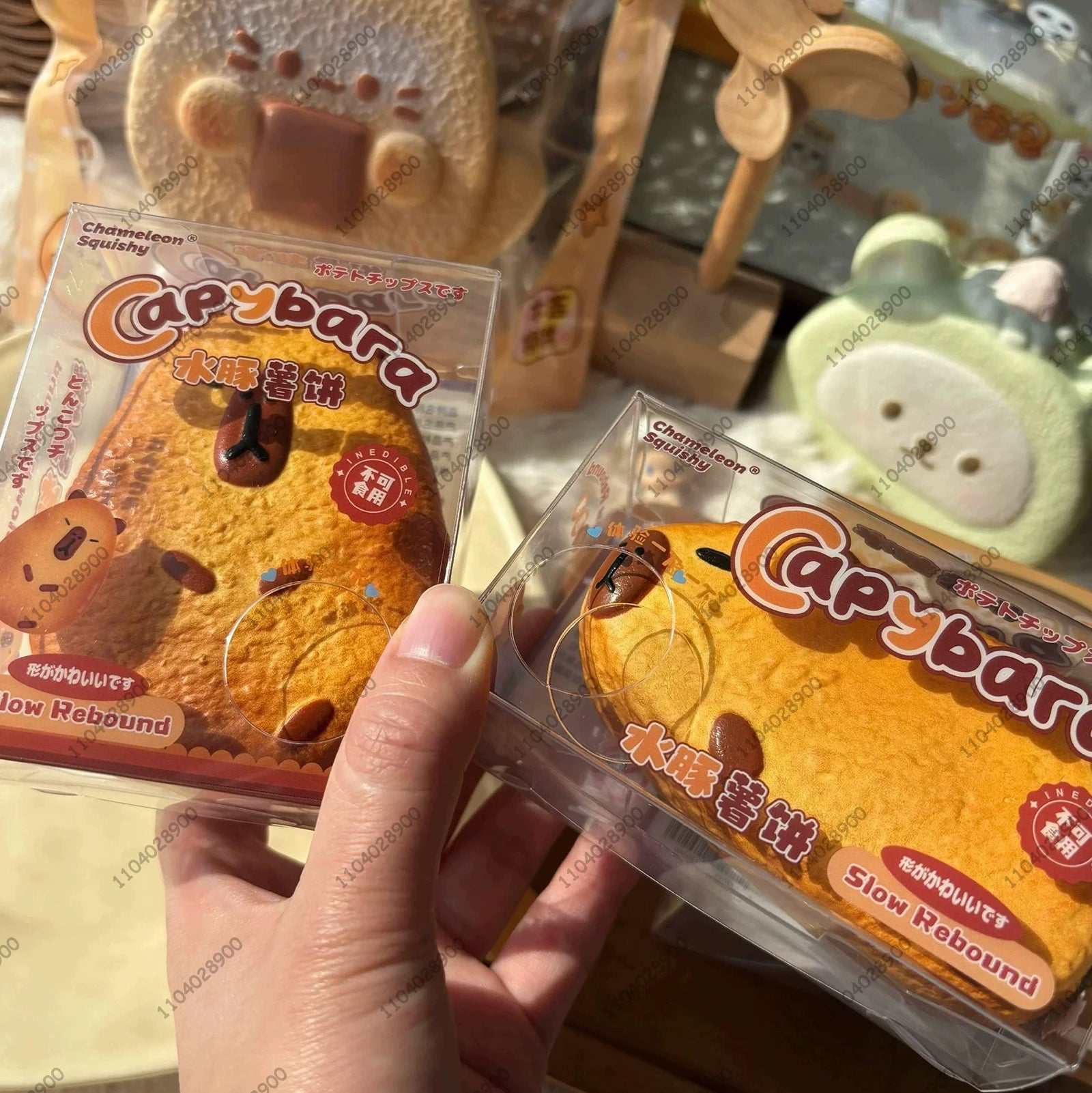 Capybara Bakery Slow Rise Squishy