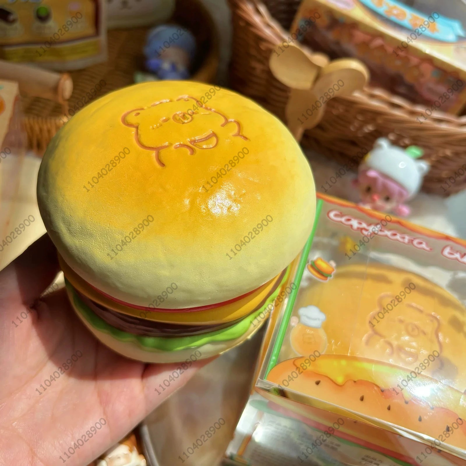 Capybara Bakery Slow Rise Squishy