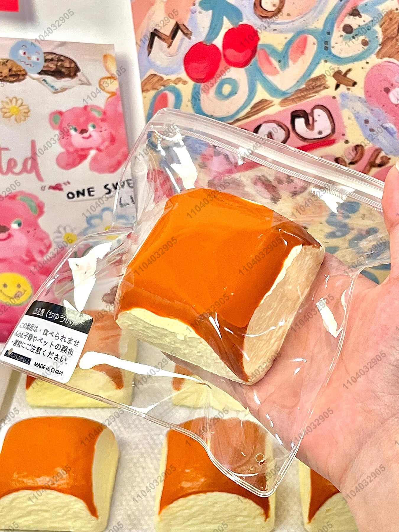 Fried Dough Stick Slow Rise Squishy