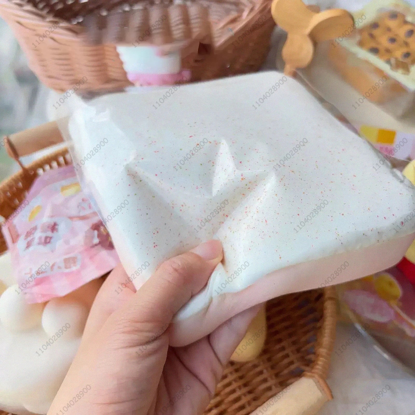 Marshmallow Toast Slow Rise Squishy